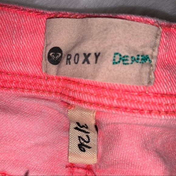 Roxy Denim Shorts Shorts, sz 3/26 - Picture 4 of 8